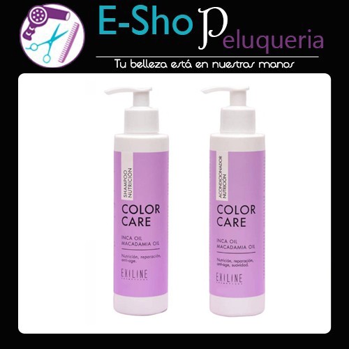 Exiline Color Care | Kit Shampoo + Acondicionador Nutricion Anti-age 500ml