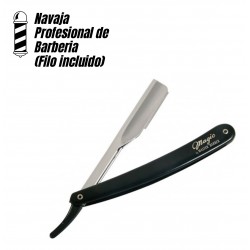 Kit Combo Barbería Peluquería Tijeras Capa Rociador Navaja