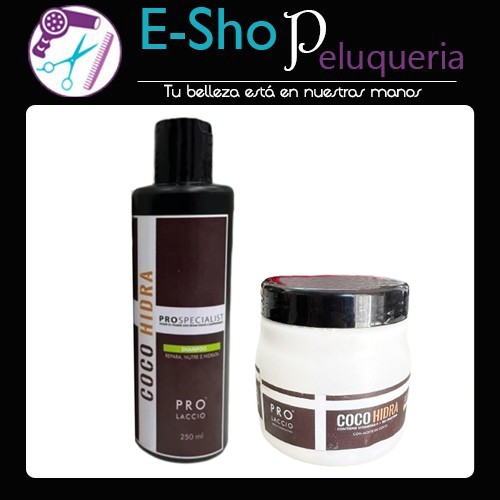Shampo + Baño de Crema Coco Hidra ProSpecialist ProLaccio x 250ml