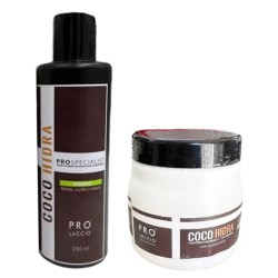 Shampo + Baño de Crema Coco Hidra ProSpecialist ProLaccio Kit x 250ml