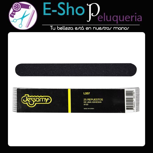 25 Repuestos De Limas Adhesivas Grano 150 Jessamy L337