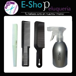 Kit Rociador Eurostil Garrafita + Peines Tipo Wahl + 101 + 167