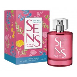 Perfume Sens Eau De Toilette Mujer Grosellas Rosas x 100ml