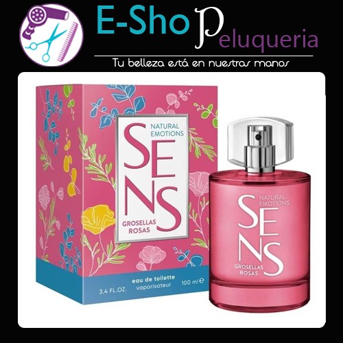 Perfume Sens Eau De Toilette Mujer Grosellas Rosas x 100ml