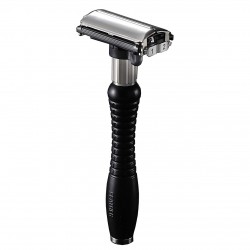 Afeitadora Feather Double Edge Razor Black Profesional