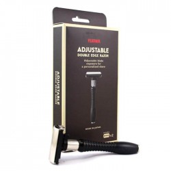 Afeitadora Feather Double Edge Razor Black Profesional