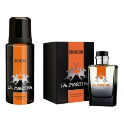 Perfume Eau De Toilette La Martina Rio Negro X 80 Ml + Desodorante Kit