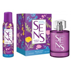 Kit Perfume Sens Natural Vainilla Cassis x 100ml EDT + Desodorante
