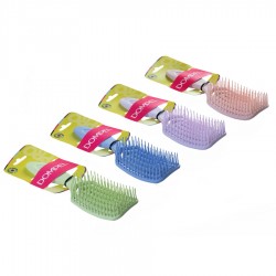 Dompel Cepillo Inca Desenredante Extensiones Color Anti Frizz Kit x2