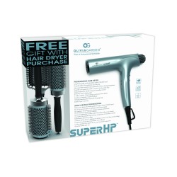 Secador Profesional + Set Cepillos Olivia Garden W510