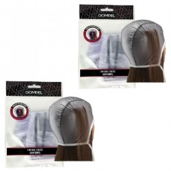 Kit Gorro De Pvc Para Mechas Dompel Iluminacion Claritos Reflejos + Bowl + Pincel