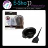 Kit Gorro De Pvc Para Mechas Dompel Iluminacion Claritos Reflejos + Bowl + Pincel