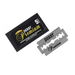 Kit 2 Rollos De Papel De Cuello Barber + Blister Derby Premium