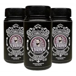 Polvo Texturizador Mate Barber Capilar Yilho Kit x 3 Unidades