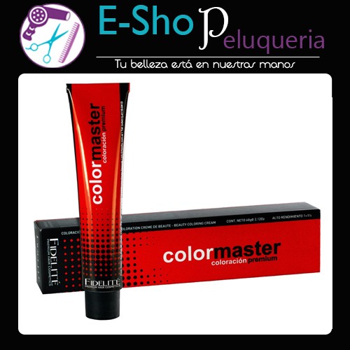 Fidelite Tintura Colormaster Peluqueria Pelo x 60g