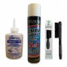 Kit Limpieza De Maquinas Aceite + Yilho + Cepillo Fade