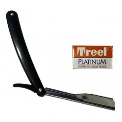 Kit Barber Tijeras Navaja Filos Capa Rociador Papel Cuello