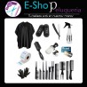 Kit Set Barberia Peluquería Capa Set Peines Cepillo Fade Tru
