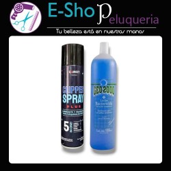 Kit Everest 5 En 1 Lubricante Barbero + Sanitizante Herramientas