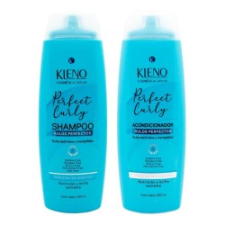 Kleno Perfect Curly Kit Shampoo + Acondicionador + Crema de Peinar Rulos Perfectos