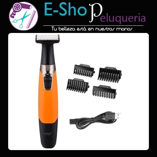 Afeitadora Shaver Kemei Trimmer Km-1910 Regalo Ducha