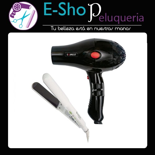 Kit Plancha Profesional Babyliss 9559 + Secador De Pelo Everest