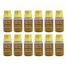 Shock Oro Keratin Ampolla Kleno Egyptian Gold 24k X 12