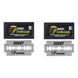 Hojas Para Afeitar Derby Premium Kit X 2 Cajas Para Navaja