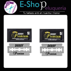 Hojas Para Afeitar Derby Premium Kit X 2 Cajas Para Navaja