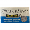 Hoja De Afeitar Navaja Gillette Platinum 40 Cajas Super Max