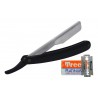Kit Navaja De Corte Profesional + Hojas De Afeitar Treet Barber