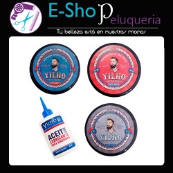 Kit Yilho Pomada Coconut + cool Water + lord King + Aceite Lubricante
