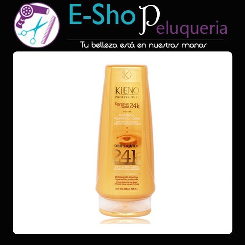 Mascara Kleno Egyptian Gold 24k Oro Liquido X200ml