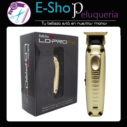 Babyliss Pro Patillera Trimmer Lo Pro Fxgold 726 Profesional