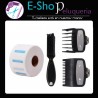 Kit Alzas Clasicas 0,5 Y 1,5 + Cepillo Fade + Papel Cuello