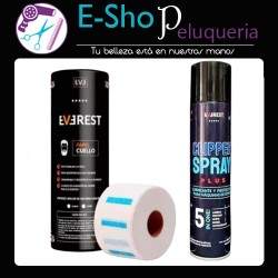 Kit Rollo Papel Cuello Everest + Lubricante 5 En 1 Barber