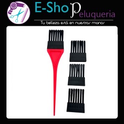 Pincel Tintura Eurostil Peluqueria Cabezal Intercambiable