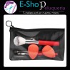 Set Maquillaje Básico 3 Brochas + 2 Cisnes Jessamy P3802
