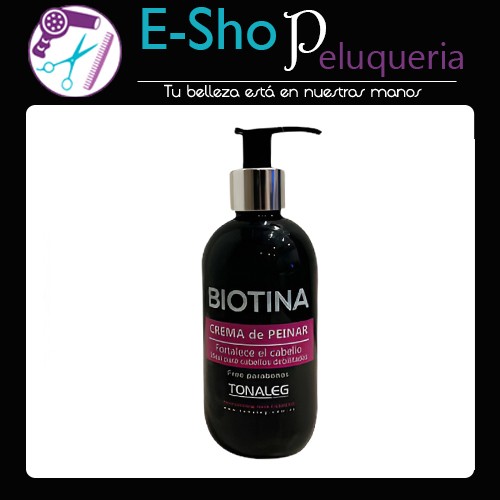 Crema De Peinar Biotina Libre De Parabenos Tonaleg 250ml