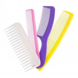 Set De 4 Peines Para El Pelo Cabello Kit Peluqueria