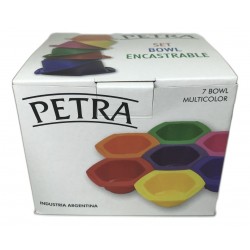 Set Bowl Encastrable Tintura Colorimetria Peluquería X7