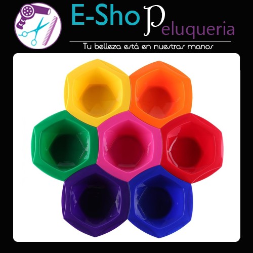 Kit Bowl Encastrable Tintura Colorimetria Peluquería X7