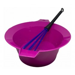 Kit Batidor Para Tintura + Bowl + Pincel Jessamy Peluqueria