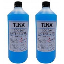 Sanitizante Liquido Loción Bactericida 1000ml Profesional Kit x2