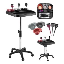 Carrito Ayudante De Peluquería Tintorero Barber Dompel