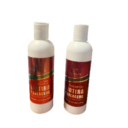 Kit Shampoo + Acondicionador Biotina y Colageno Fortalecedor Belanova x 250ml