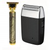 Afeitadora Shaver Barber Profesional + Trimmer Patillera Kit
