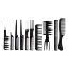 Kit Barber Tijeras Set Peines Capa Navaja Filos Quitapelo