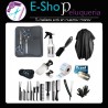 Kit Barber Tijeras Set Peines Capa Navaja Filos Quitapelo