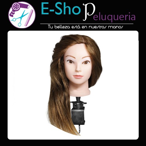 Cabeza de Practica 100% Natural Jessamy 50cms W91
